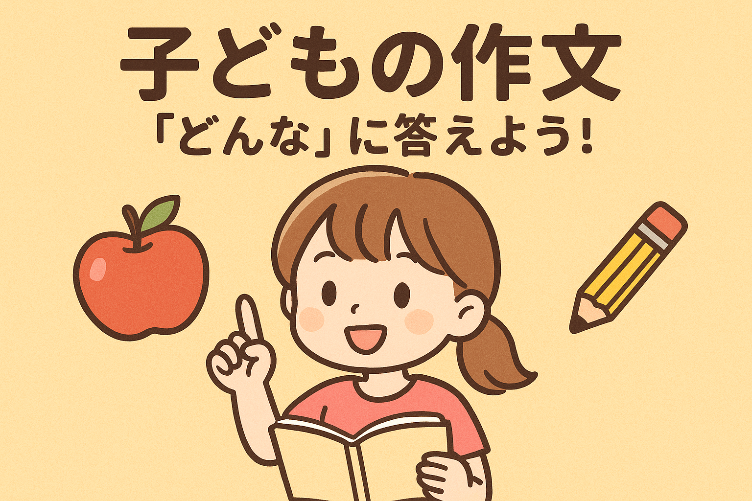 子どもの作文が伸びる指導法 ― 「どんな」に答えられる力を育てる